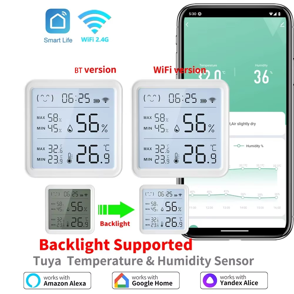 Tuya WiFi Temperature Humidity - Digital Hygrometer Probe 리뷰 및 가격