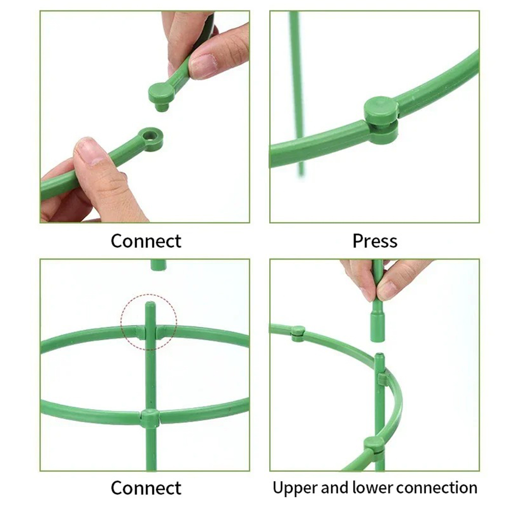 Half round Plastic Plant Suppo - Vine Climbing Plastic 리뷰 및 가격