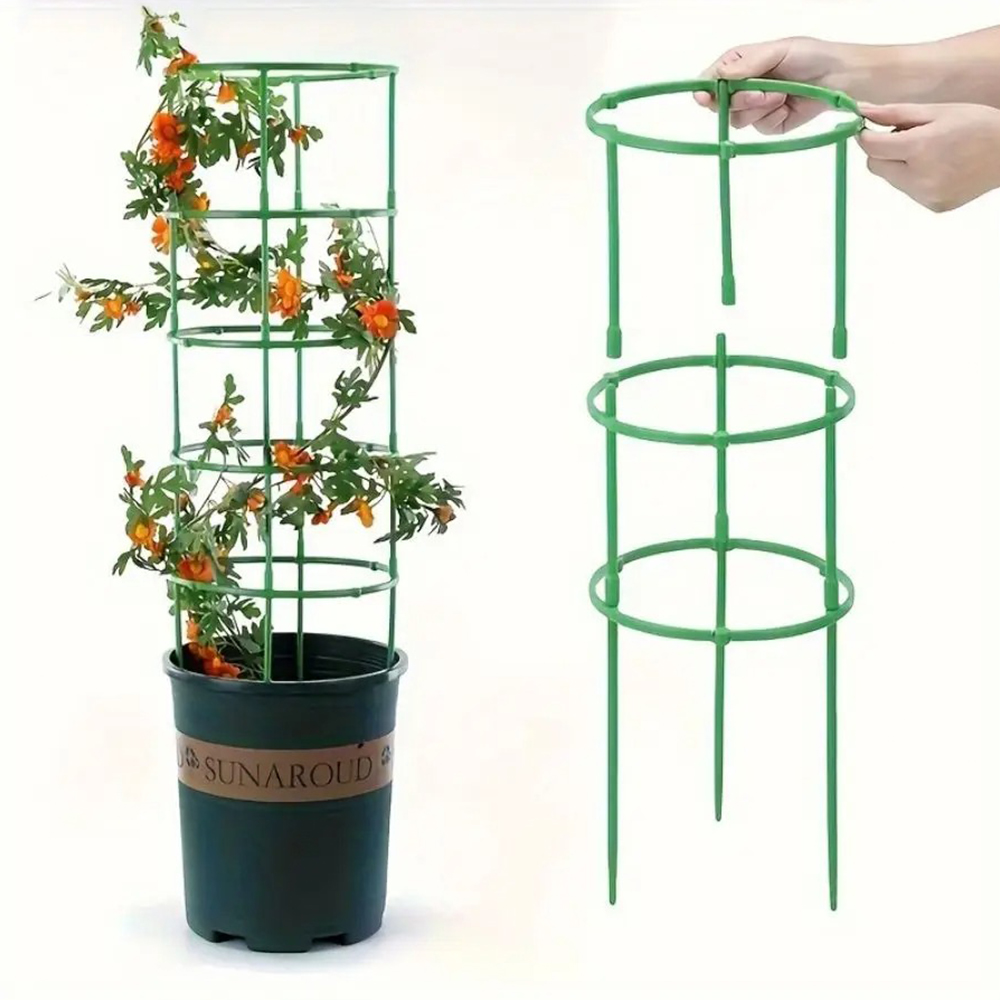 Half round Plastic Plant Suppo - Vine Climbing Plastic 리뷰 및 가격