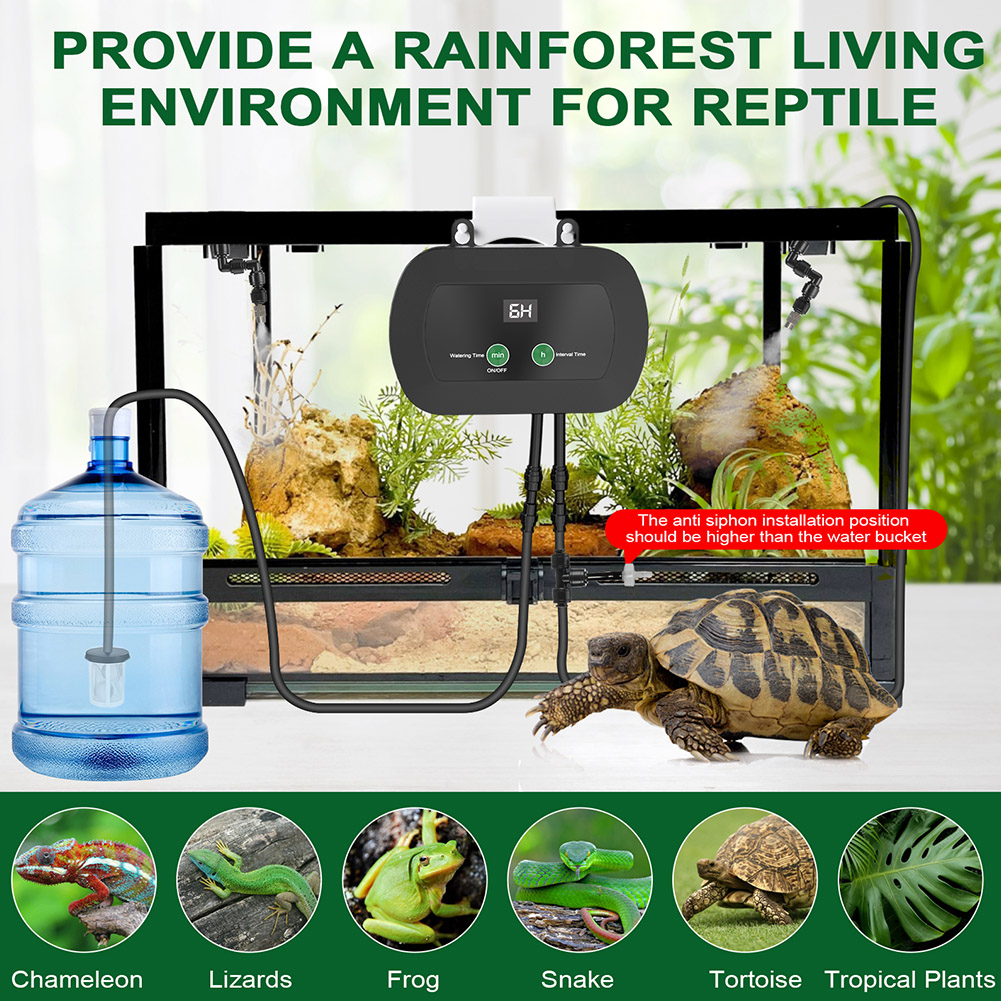 Smart Reptile Mist Sprinkler w - Misting Nozzle Reptile 리뷰 및 가격
