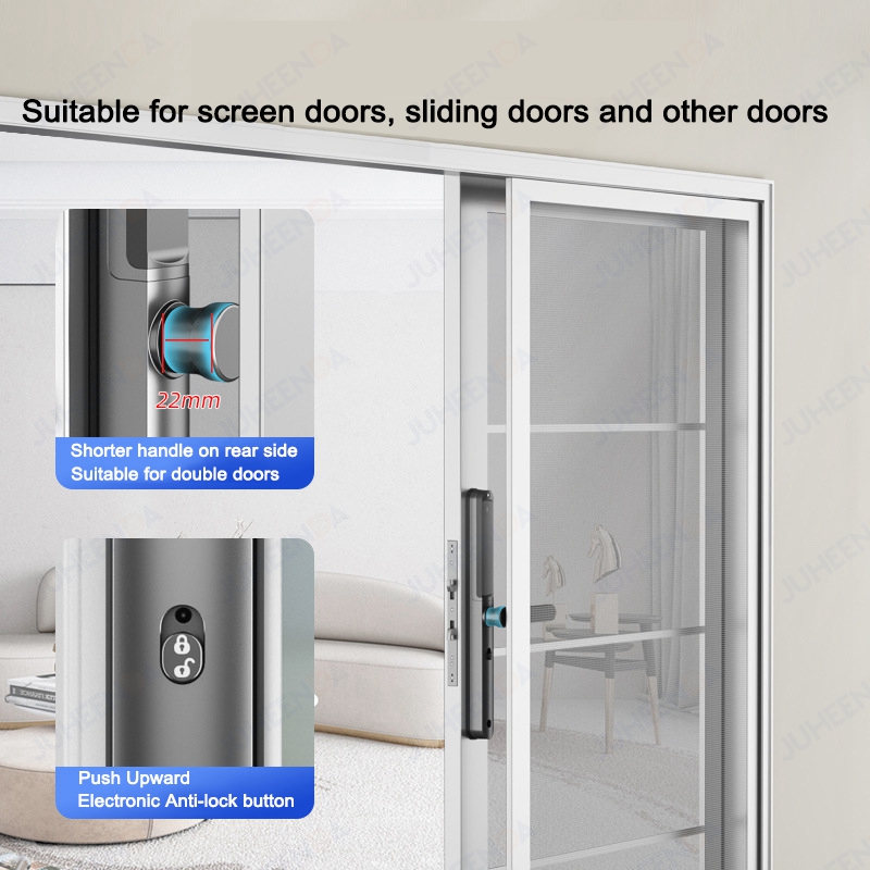 TTLock App Smart Aluminum Door - Glass Door Hinge 리뷰 및 가격